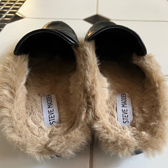 Steve Madden Fuzzy Loafers - Picture 7 of 7